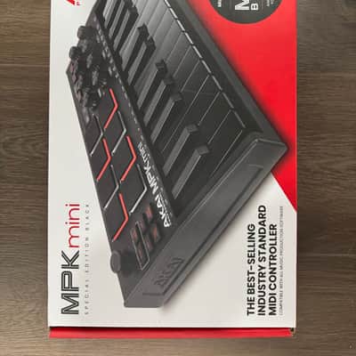 Akai MPK Mini MKIII 25-Key MIDI Controller 2020 - Present - Black with Black Keys