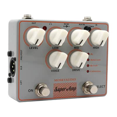 4-in-1 Analog Amp Simulator (VOX AC/FENDER/MESA/MARSHALL) image 2