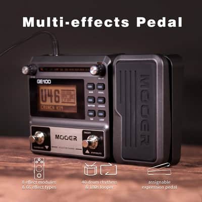 MOOER GE100 Multi-Effects Guitar Pedal (Price includes the import duty for US buyer) image 2