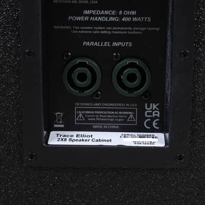 Trace Elliot ELF Electric Bass Guitar Amplifier Cabinet 2x8 Bass Amp Cab image 7