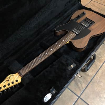 Schecter USA Custom Shop PT Dream Machine II (Tele HH) in Walnut w/ OHSC (Rare Sweetwater Exclusive) image 3
