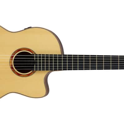 YAMAHA NCX5 Nylon String Acoustic/Electric Guitar with Gigbag image 1