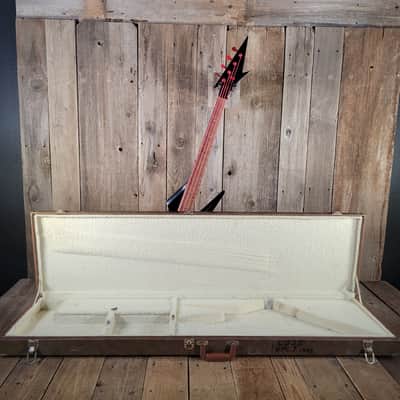Hondo Death Dagger 1980s Refinished with original hard case - Black image 25