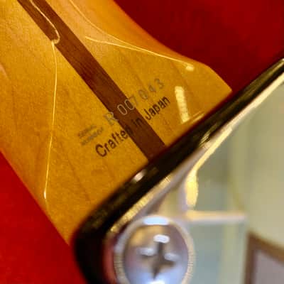 Fender Stratocaster ST57-70TX c 2004 Blackie original vintage mij japan CIJ dead stock NOS ST57-tx 5 image 9