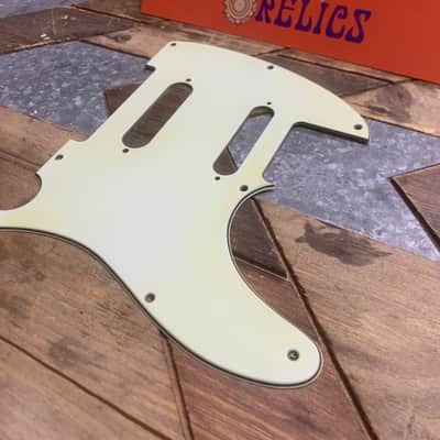 Real Life Relics Mint Green  NASHVILLE Telecaster® Pickguard 3 Ply 8 Hole Dual Pickup Opening   [PGK1]] image 3