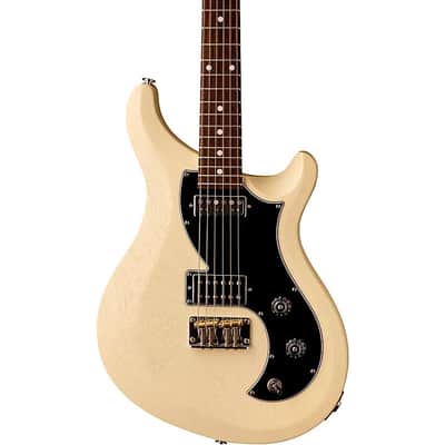 PRS S2 Vela Satin Electric Guitar Antique White Satin image 2