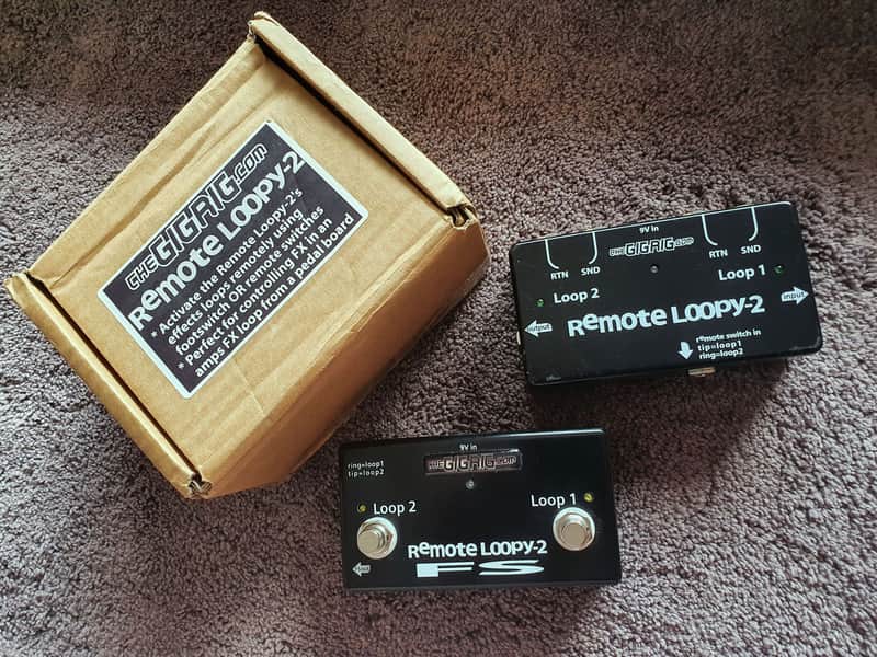 GigRig Remote Loopy 2 True Bypass Loop Switcher image 1