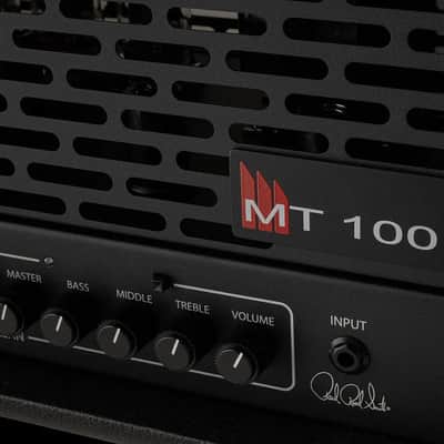 Paul Reed Smith PRS MT100 Mark Tremonti 100w Tube Amplifier Head Black Tolex image 4