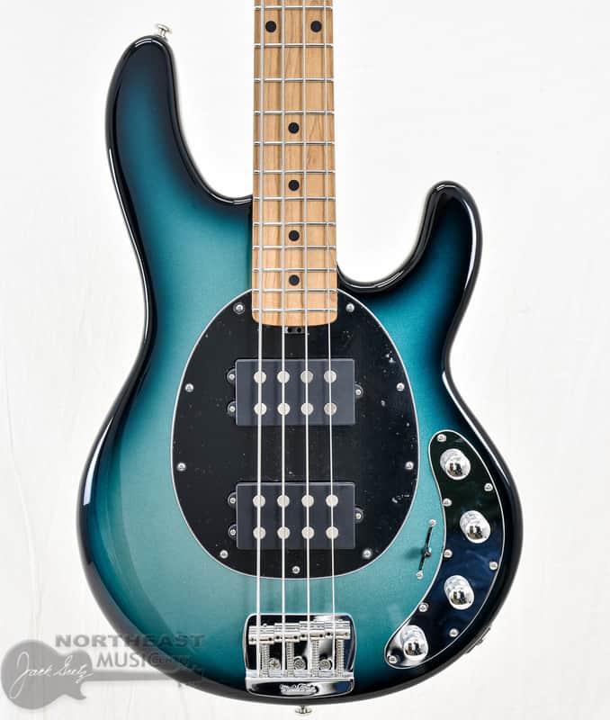 Ernie Ball Music-Man Stingray Special HH - Frost Green Pearl image 1