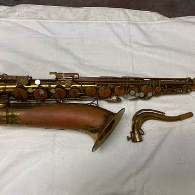 "The Martin" Tenor Saxophone 1954 - Brass Lacquer image 2