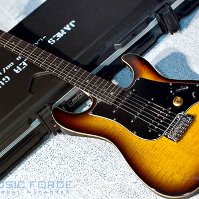 James Tyler Japan Studio Elite HD SSH Mahogany Flame-Tobacco Sunburst image 1