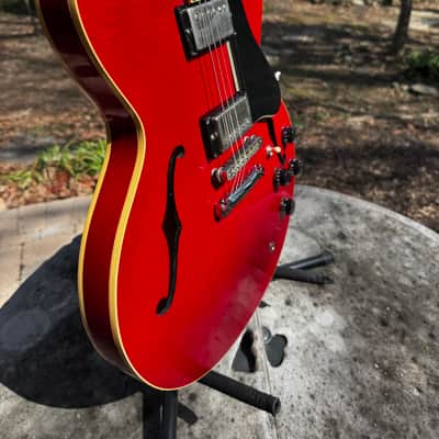 Gibson ES335 1987 - Flamed Cherry Red image 9