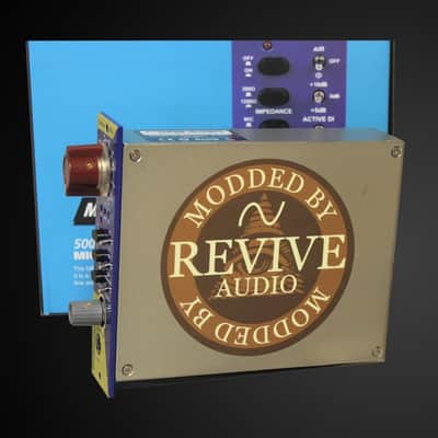 Revive Audio Modified: Alctron Mp73a, 500, Mic Preamp, Transformer coupled discrete preamp image 2