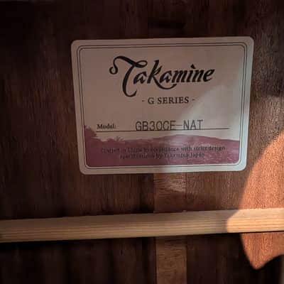 Takamine GB30CE-NAT Acoustic Bass Guitar -Natural image 6