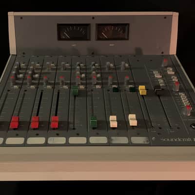 very rare broadcast mixer Soundcraft RM-105 1980s Radio Console Meterbridge image 1