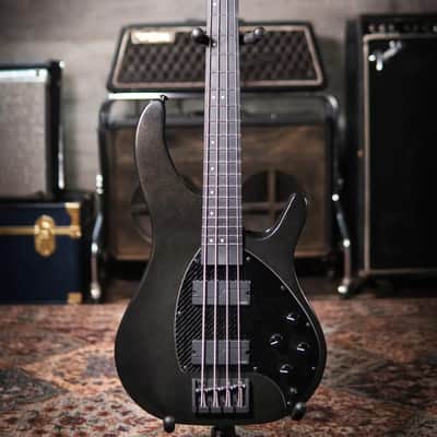 KLOS Apollo Pro Fishman Electric Bass - Black with Gig Bag image 2