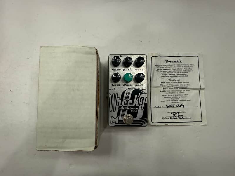Menatone USA Wreck’t Preamp Overdrive Guitar Effect Pedal + Original Box image 1