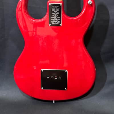 Burns Baldwin Baby Bison Bass - Clean and Original - with Burns Guitar Pickup - Original Case image 6