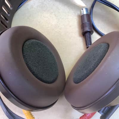 Philips Vintage N 6320 Brown headphones super cool rare color ! image 6
