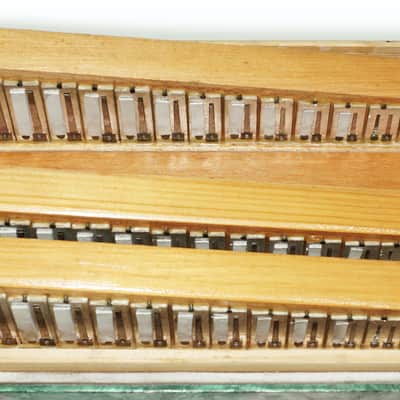 Russian Bayan Tulskiy, 3 Row Tula Chromatic Button Accordion, Vintage Music Box B System, New Straps and Soft Case, 2732 image 10