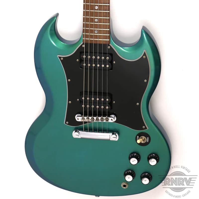 2001 Gibson SG Special Teal Green Metallic NOS | Reverb