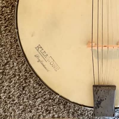 Unbranded maybe Washburn 6 string C-1920  Banjo  Natural image 7