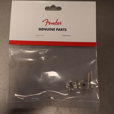 Fender Pure Vintage Strap Buttons, Nickel (2) image 1