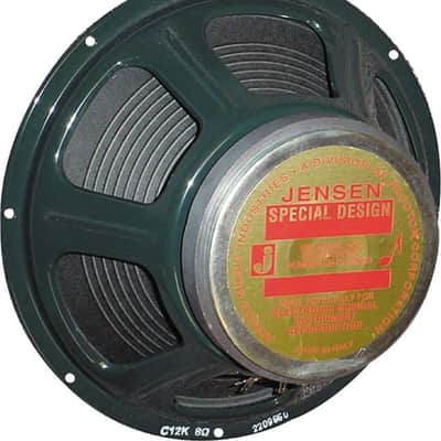 JENSEN Vintage Ceramic C12K 8 Ohm Speaker image 2