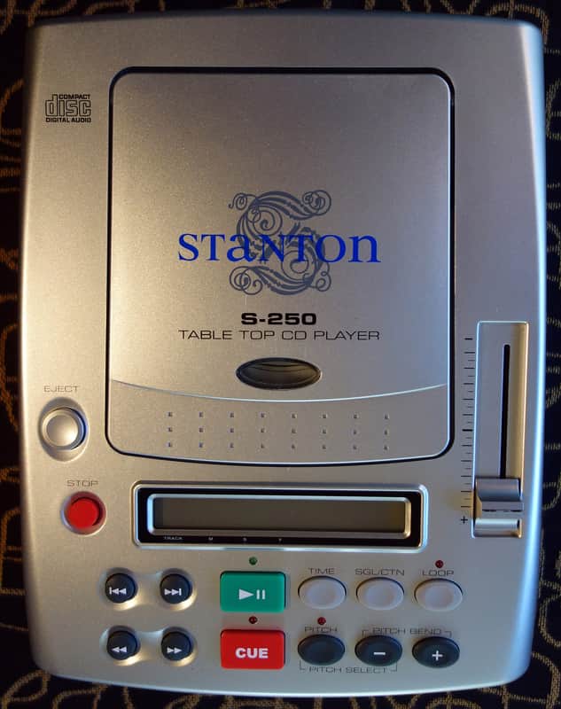 Stanton S-250 Tabletop/Portable DJ CD player image 1