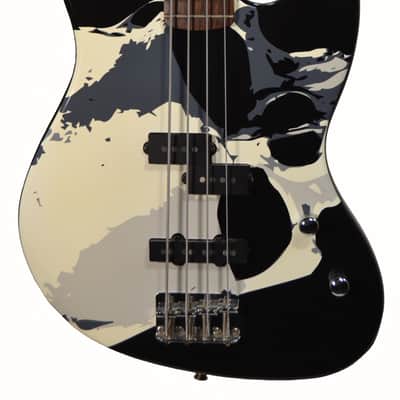 Squier Frank Bello (Anthrax) Electric Jazz Bass – Used - Black image 2