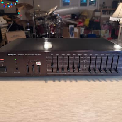 Nikko Graphic Equalizer Model EQ-500 RARE Red Faceplate Rack Mount SERVICED🔥🎶 image 2