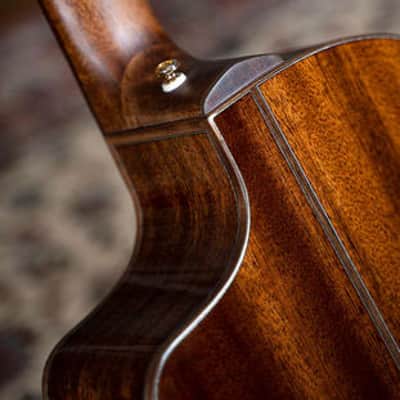 Cort Masterpiece Series Modern Black Acoustic-Electric Guitar - Stunning Trans Black Gloss Finish w/ Case image 11