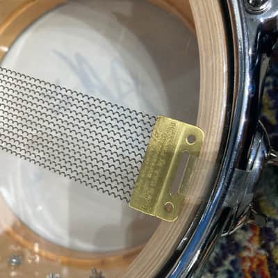 Terry Bozzio's DW - 5.5x10" Collector's Maple Snare Drum 1998 Mahogany Satin Oil image 23
