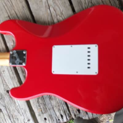 Fender Eric Clapton Artist Series Stratocaster with Lace Sensor Pickups 1988 - 2000 - Torino Red image 5