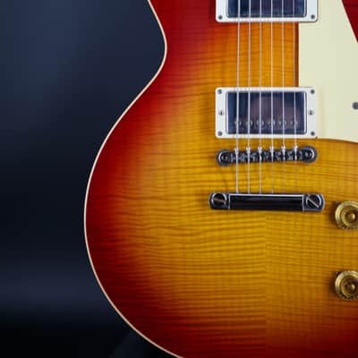 Gibson Custom Shop '59 Les Paul Standard Reissue - Washed Cherry Sunburst VOS image 7