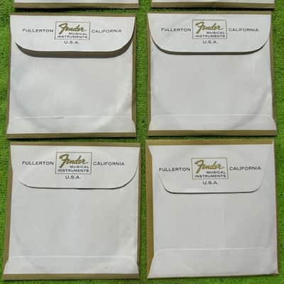 Fender #2100 Set: Spanish Guitar Nylon Tape Wound Strings Late 1960's - Black image 6