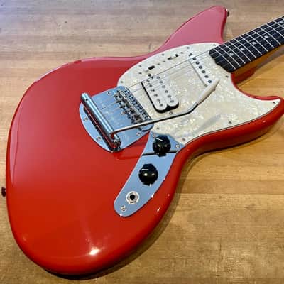 Fender Kurt Cobain Jag-Stang 2021 - Fiesta Red + Gigbag image 1