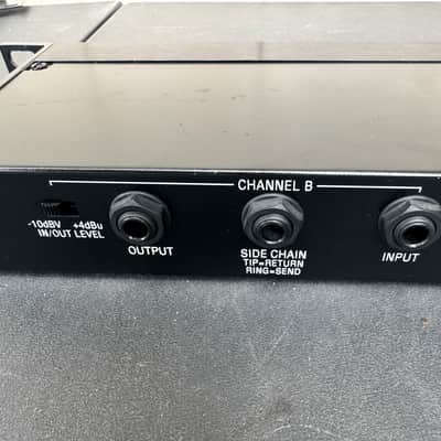 Alesis 3630 Dual-Channel Compressor / Limiter with Gate 1990s - Black image 7