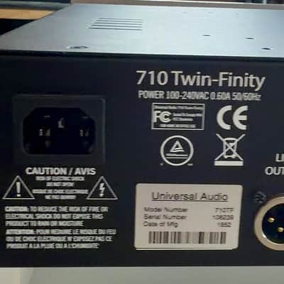 Universal Audio Twin 710 Twin-Finity image 2