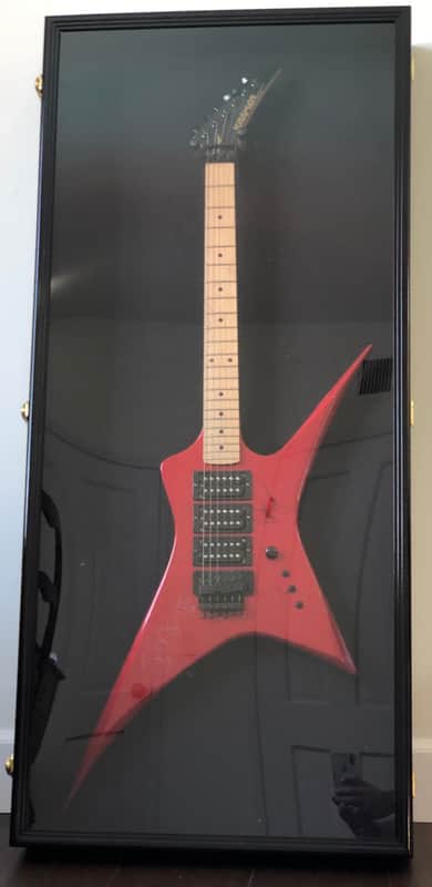 Kramer Voyager 1980's signed by Jon Bon Jovi Richie Sambora and Tico Torres of Bon Jovi image 1