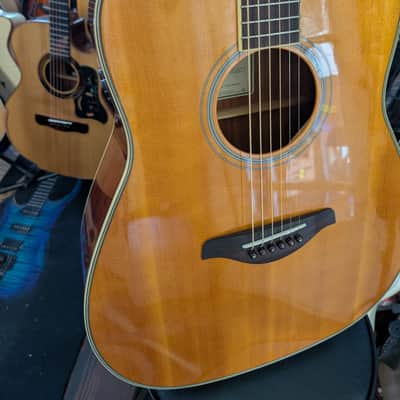 Yamaha FG-TA Dreadnought Acoustic Guitar With Built-in Effects image 8