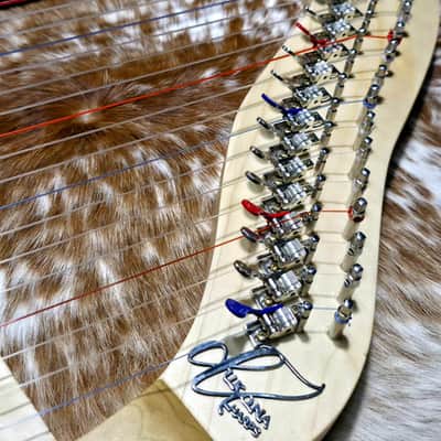 Dukona 22-Strings Airplane Cabin Fit Lyre Harp (Maple) 2026 - Maple image 2