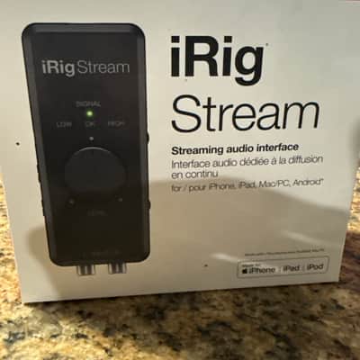 IK Multimedia iRig Stream Ultra-Compact USB Audio Interface 2019 - 2021 - Black image 1