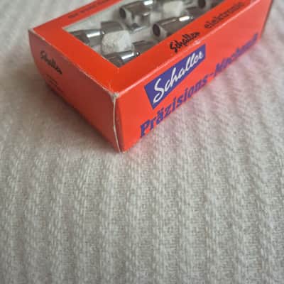 Schaller 6 Chrome Locking Tuners -70/-80 - Chrome image 2