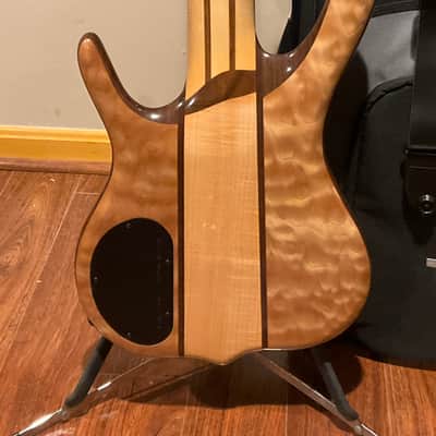 Ken Smith BSR 5 String Bass Quilt 2024 image 3