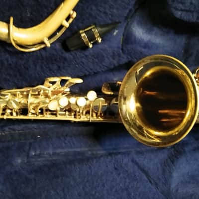 Conn Shooting Stars Alto Saxophone, Good Condition, w/ case neck mouthpiece. image 6