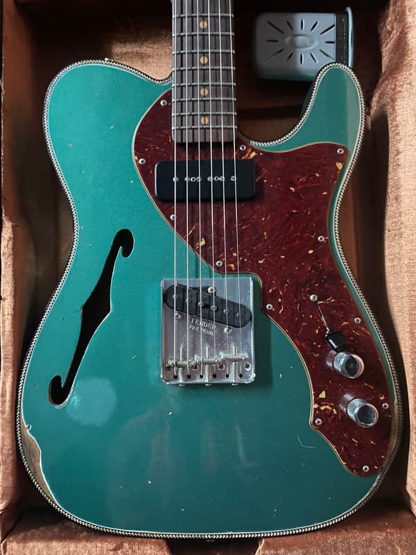 Fender Custom Shop '60s Reissue Telecaster Thinline Relic | Reverb