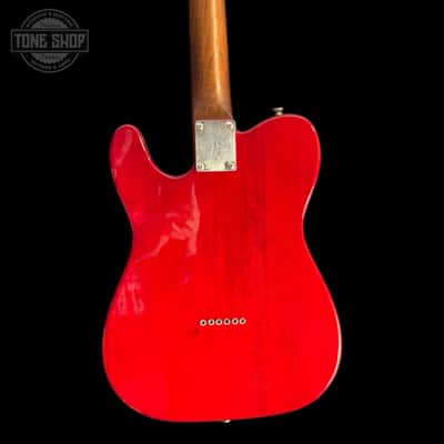 Used Michael Kelly 59 Port Trans Red Hollowbody w/bag TSU22806 image 4