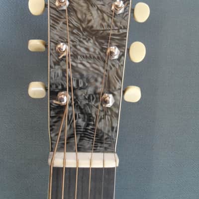 1937 National ''Exploding Palm Tree'' Tricone Square Neck Resonator Guitar image 5