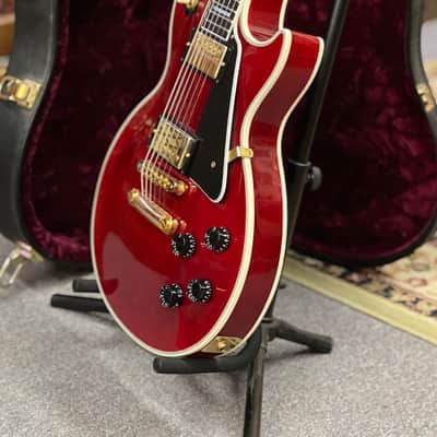 2010 Gibson Custom Les Paul Custom - Translucent Red image 5